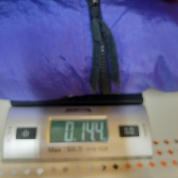 VTG 80's Turnpoint Sports Colorblock Red Purple Black Gray wind suit jacket Lg - Picture 7 of 7